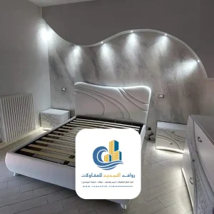 جبس بورد غرف نوم كلاسيك بجدة