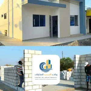 تصميم ملحق ضيوف فاخر في جدة قبل وبعد