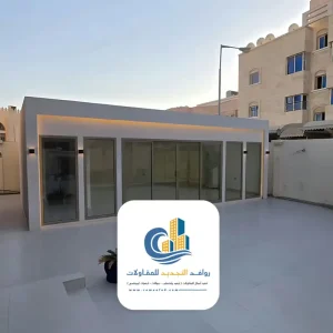 بناء مجالس خارجية في جدة بتصميم فاخر