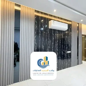 بديل الرخام للجدران جدة بلون أسود جميل