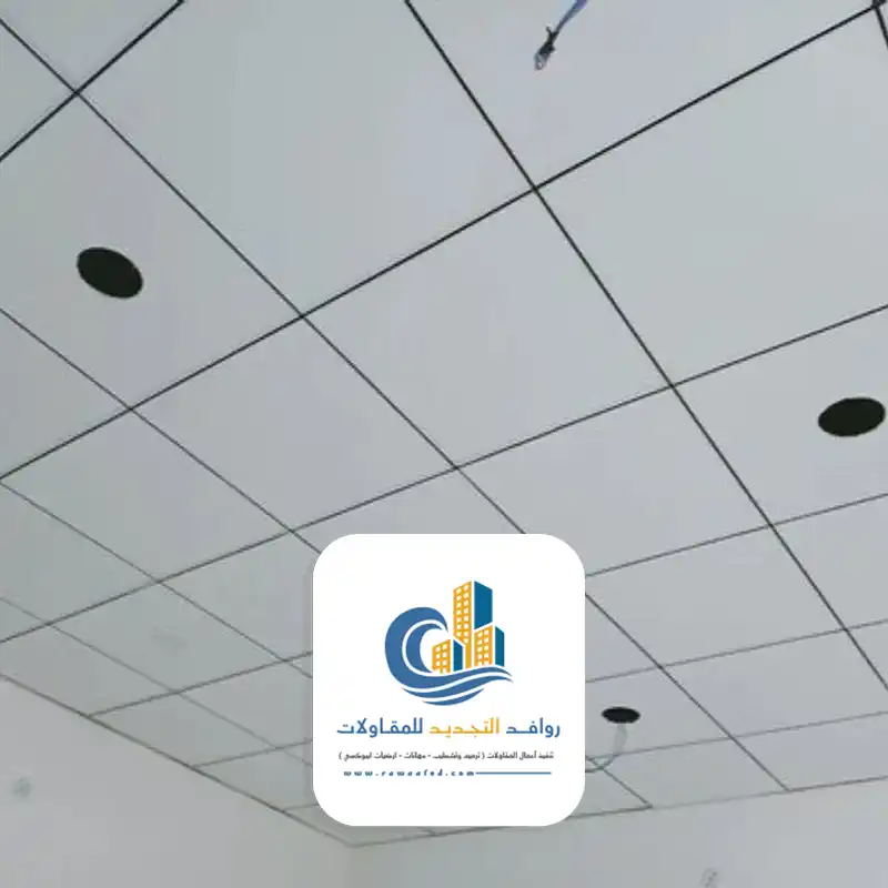 أسقف مستعارة مربعات جدة