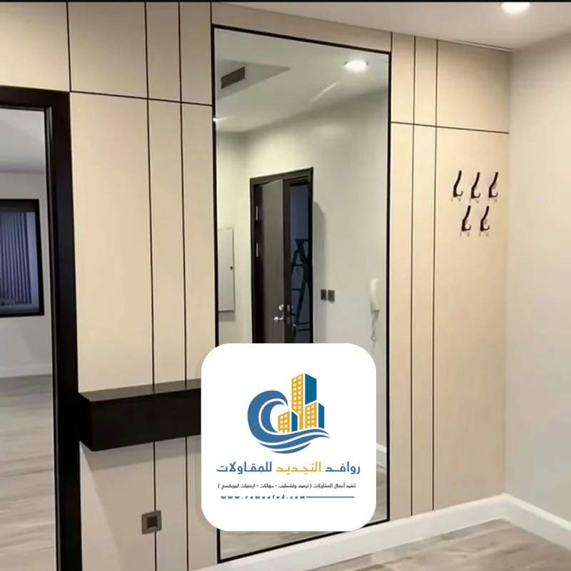 ديكور مرايا جدارية جدة