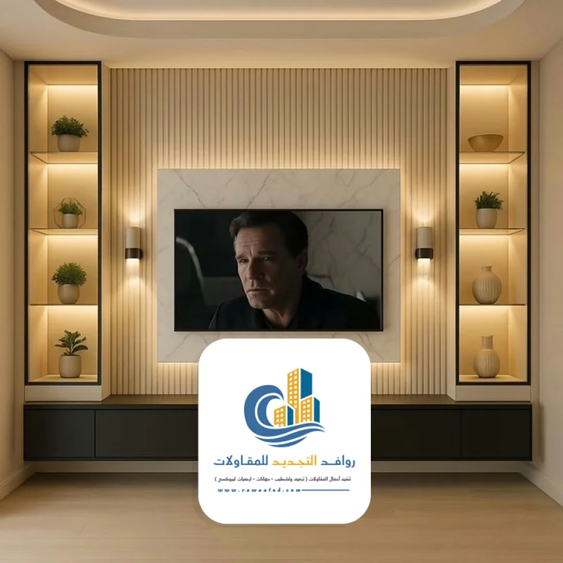 معلم ديكورات تلفزيون جدة