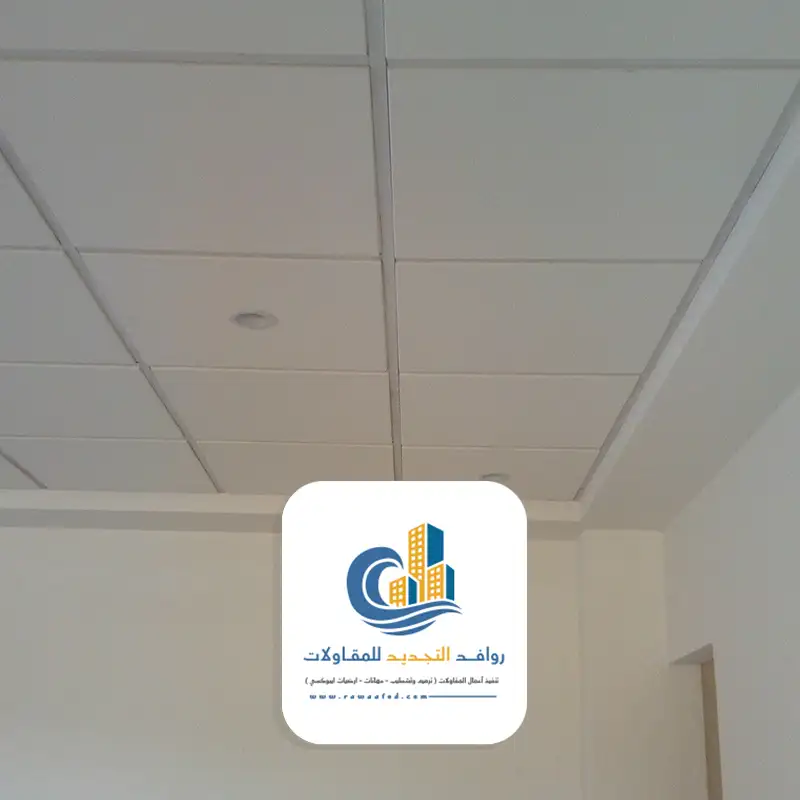 أسقف مستعارة مربعات جدة